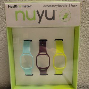 nuyu health o meter accessory bands 3 pack